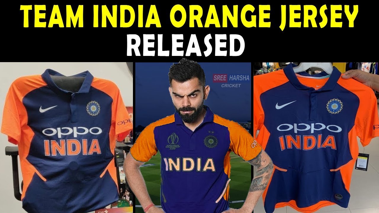 orange jersey of india