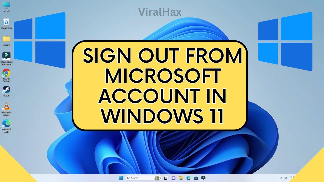 How to Sign Out of Microsoft Account Windows 11?