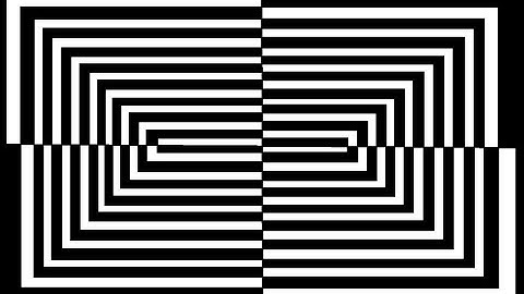 How to draw Optical Illusion in computer using Ms Paint | Optical Illusion Art Drawing | ms paint