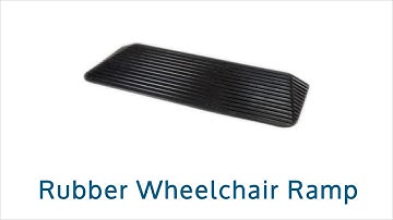 Rubber Threshold Wheelchair Ramp