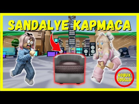 SANDALYE KAPMACA ÇEKİŞMELİ YARIŞ🪑ROBLOX ANDY’S MUSICAL CHAIRS