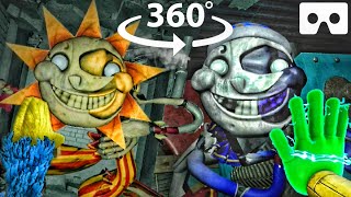 360° What If Sun & Moon Were Mommy?!! Poppy Playtime Chapter 2 Vr Fnaf Mods