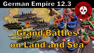 Axis & Allies 1914 - Operation Schlieffen 12.3 - German Empire - Turn 12.