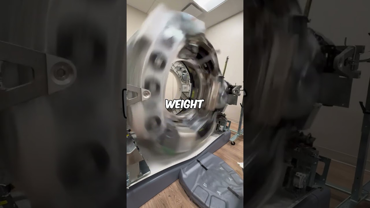 CT Scanner Without Cover! 