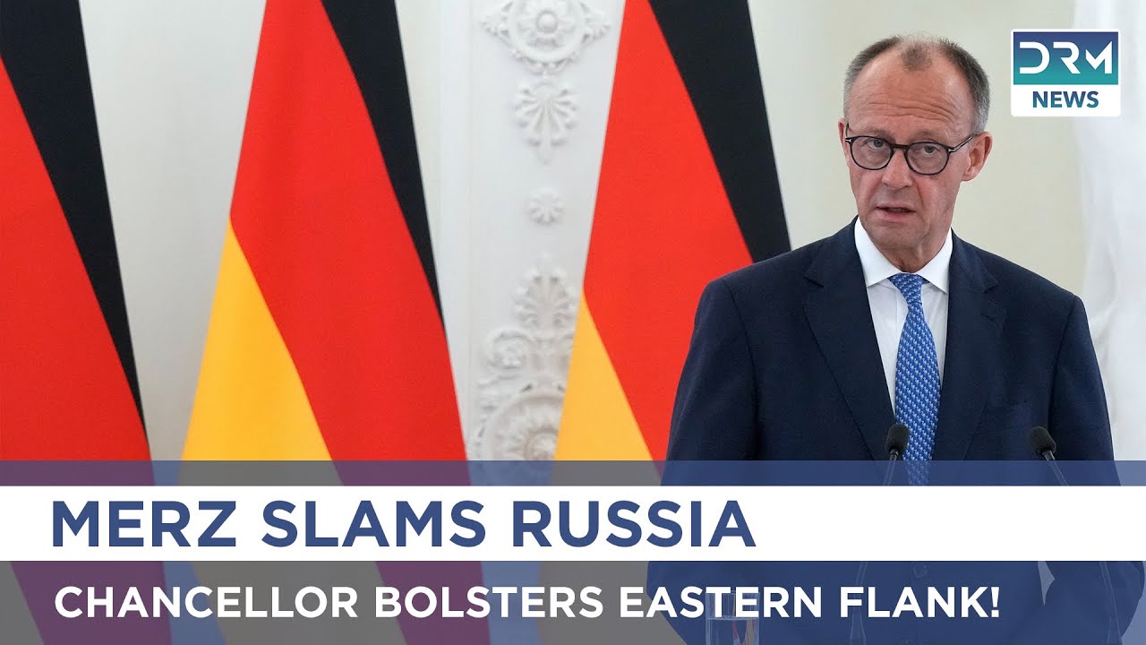 BREAKING: German Chancellor Friedrich Merz Speaks at Press Conference in Vilnius, Lithuania | AC1G