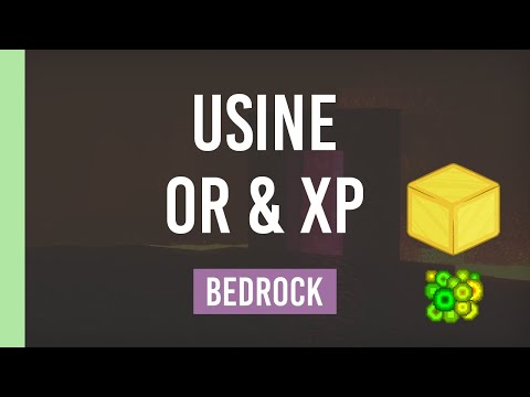 FERME A OR ET XP 100% AUTOMATIQUE MINECRAFT BEDROCK 1.19 (MCPE/Xbox/PS4/Nintendo Switch/Windows10)