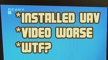 UAV Atari 800XL still has poor video