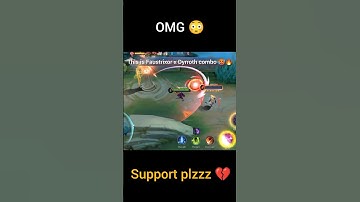OMG! 😳 This is Faustrixor x Dyrroth Combo 🥵🔥 #shorts #faustrixor #mobilelegends #MLBBCreator