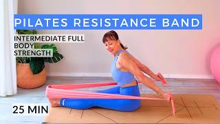 Resistance Band Pilates for Total Body Strength 25 Min