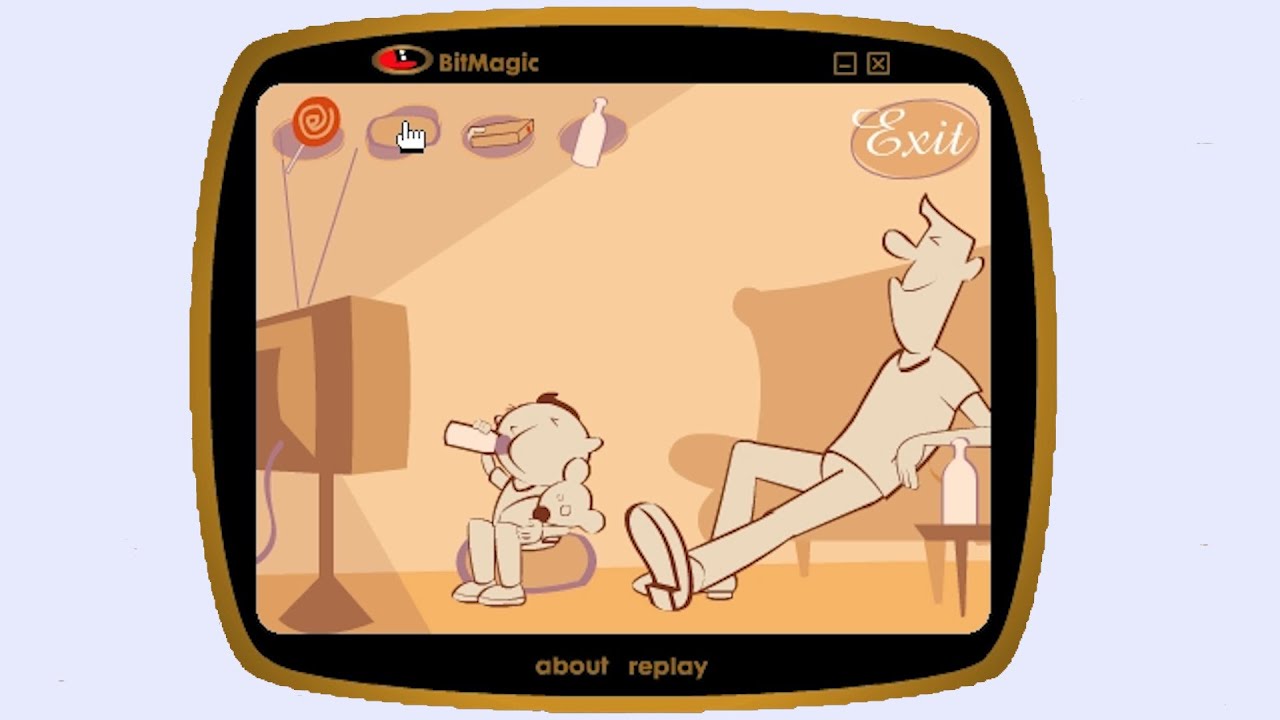 Don't do that! With a kid | BitMagic | Funny Flash Clips