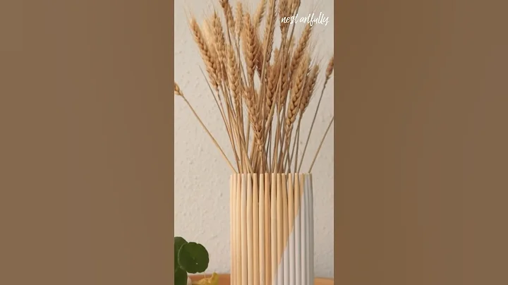 Upcycle Old Bottles Into Beautiful Vase | Easy DIY Hack #thriftflip #diy #bestofwaste