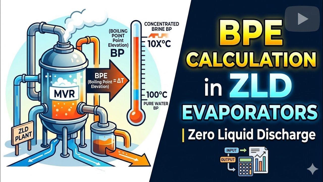 BPE Calculation Formula for Industrial Water Treatment Plants (ZLD, MVR ...