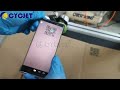 CYCJET Customized UV Inkjet Coding Machine with Two Print Heads for Cardboard QR Code Printing