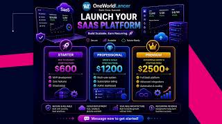 OneWorldLancer | SAAS Product Development