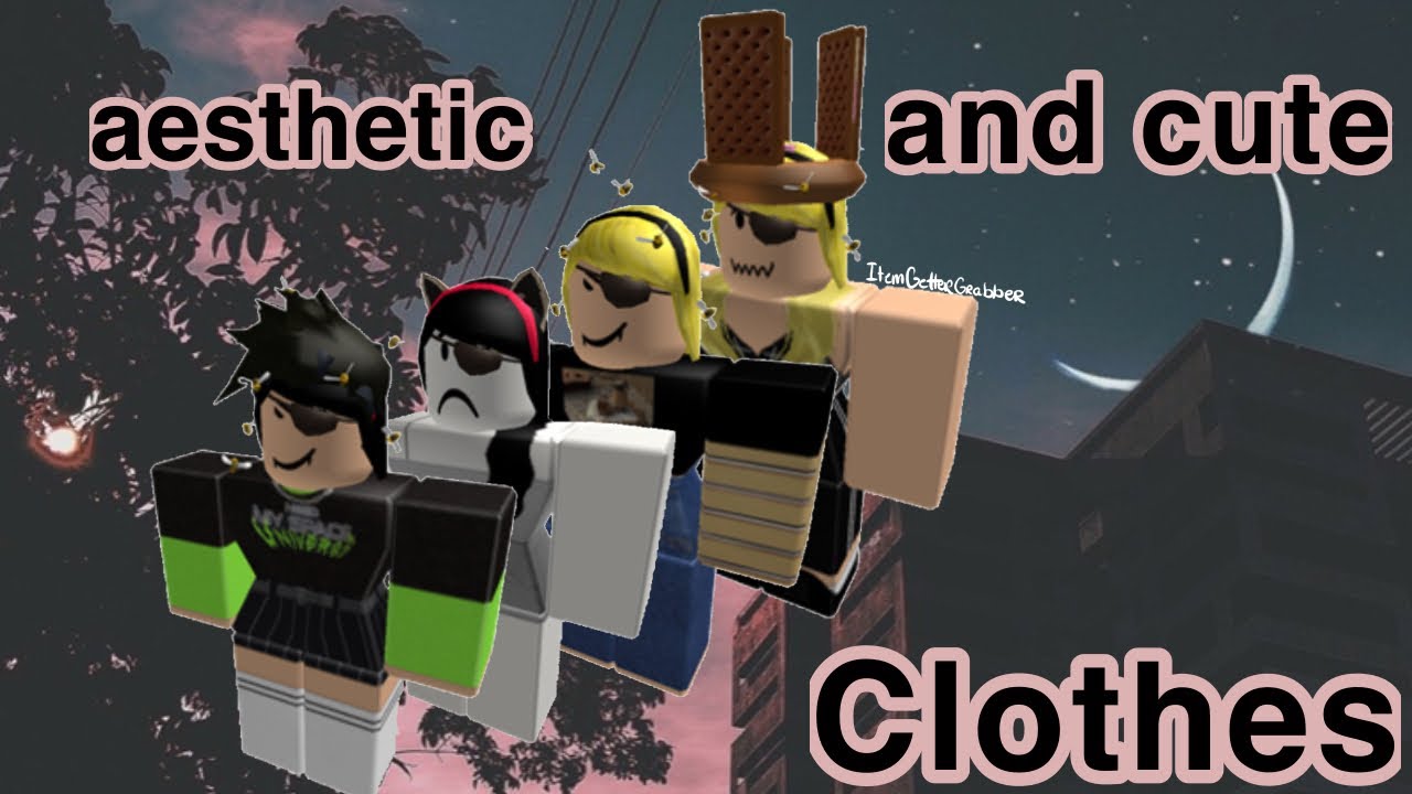 Aesthetic Cute Outfits On Roblox Itemgettergrabber Read Desc - black striped jersey w black ext roblox