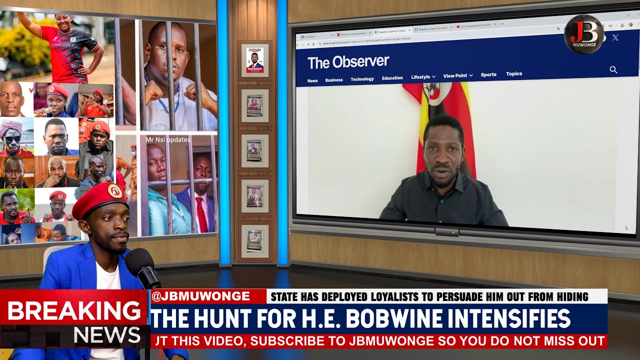 Breaking: The Hunt for H.E. Bobiwine has intesfied - Museveni badly wants him out of hiding.