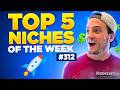 TOP 5 NICHES 🔥 Print on Demand Niche Research # 312 — (5/17/2026)
