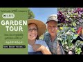 Live tour of our heirloom seed company garden  sow right seeds summer veggie garden