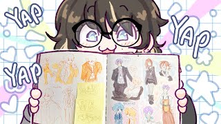 ♡ My First Sketchbook Tour ♡