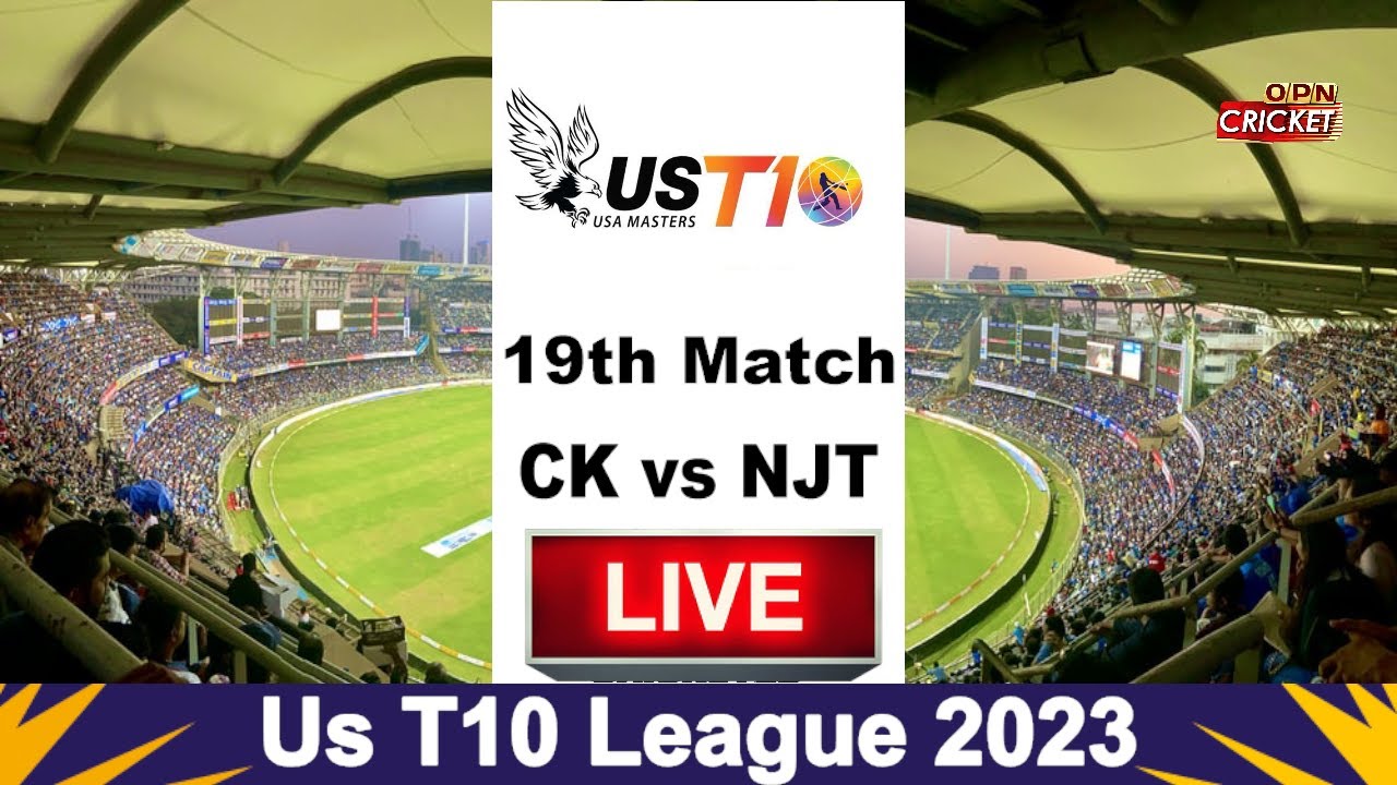 US T10 League 2023 Live Texas Chargers vs Atlanta Riders Live Cricket Scor, TEC vs AR Live