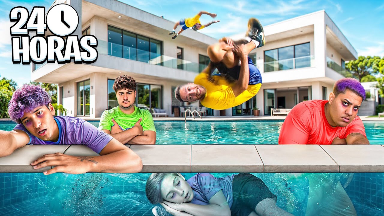 O ÚLTIMO A SAIR DA PISCINA VENCE * Desafio extremo valendo…