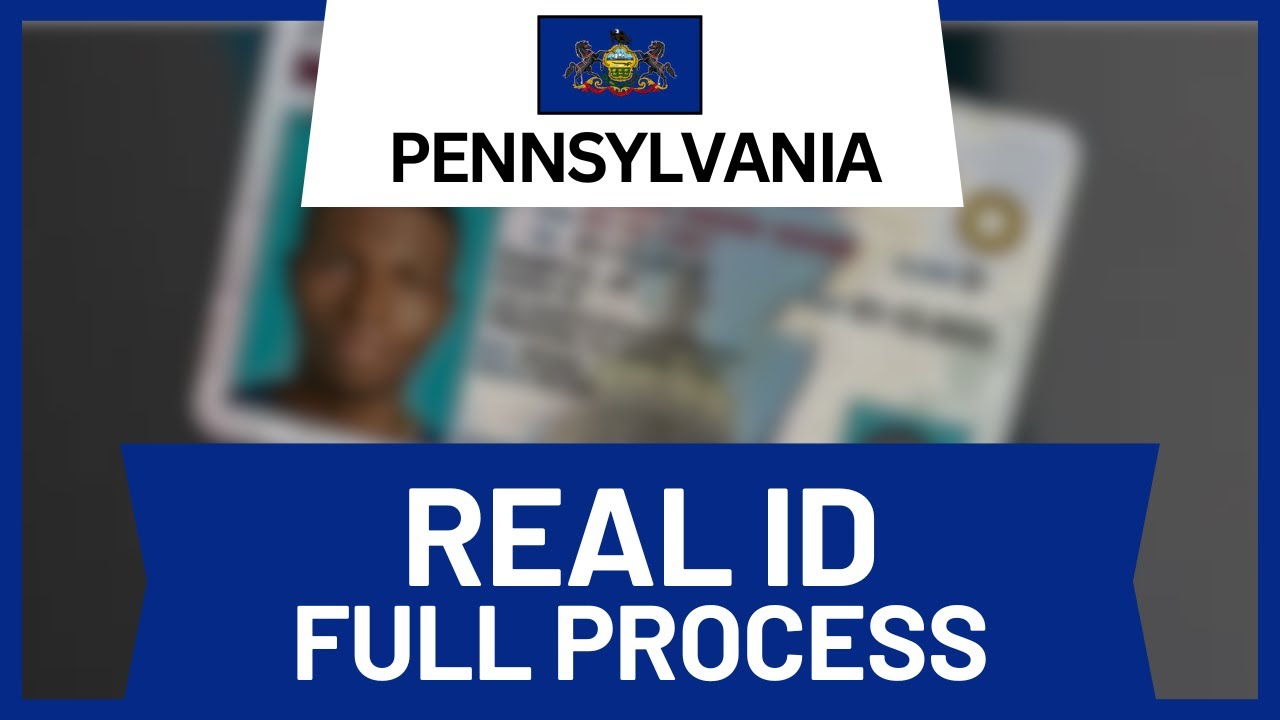 How to Get a Real ID in PA (Step-by-Step Guide) - YouTube