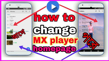 How to change MX player homepage , how to edit a MX player background page, how I select my pic 2018