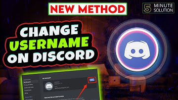How to change username on Discord 2024