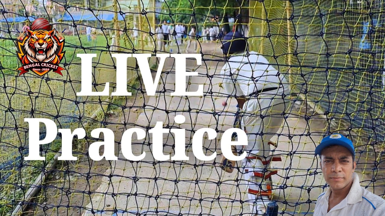 Live practice session | Bengal Cricket Academy - YouTube