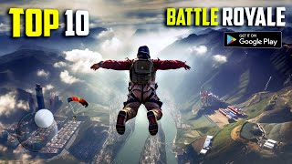Top 10 BATTLE ROYALE Games for Android 2024 | 10 Best Battle Royale Games for Android & iOS