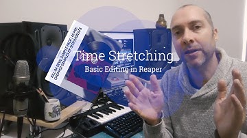 Importing loops and time stretching to beat match in Reaper