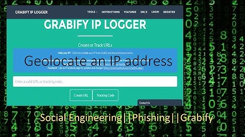 Track on Internet using Grabify|| Phishing || Social Engineering [Tuitorial]