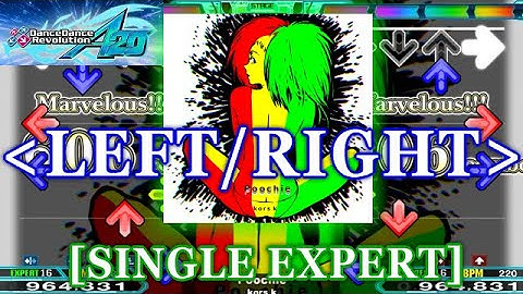 [LEFT+RIGHT] DDR A - Poochie [SINGLE EXPERT] 譜面確認＋クラップ