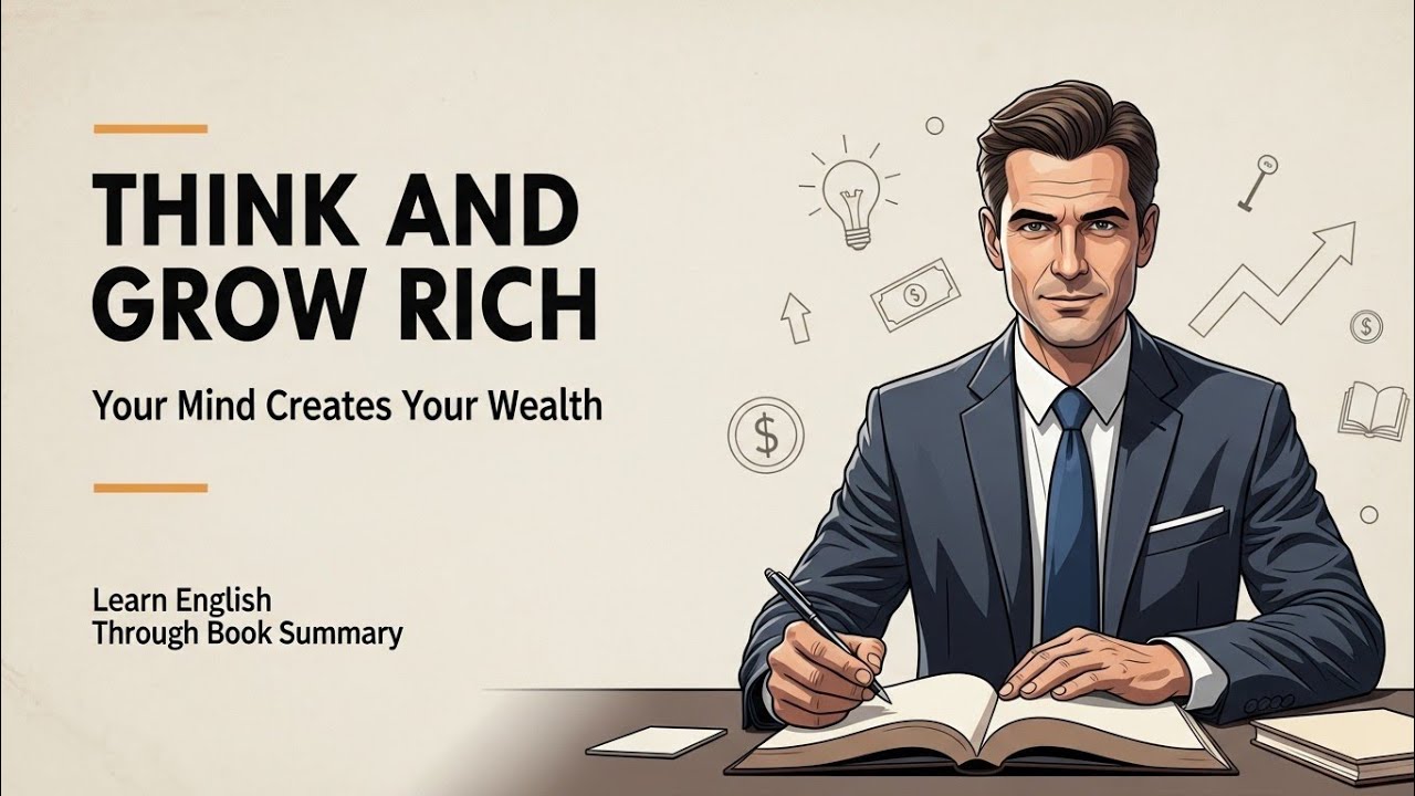 Think And Grow Rich || Graded Reader || Speak Fluently English Through Listening ✅️