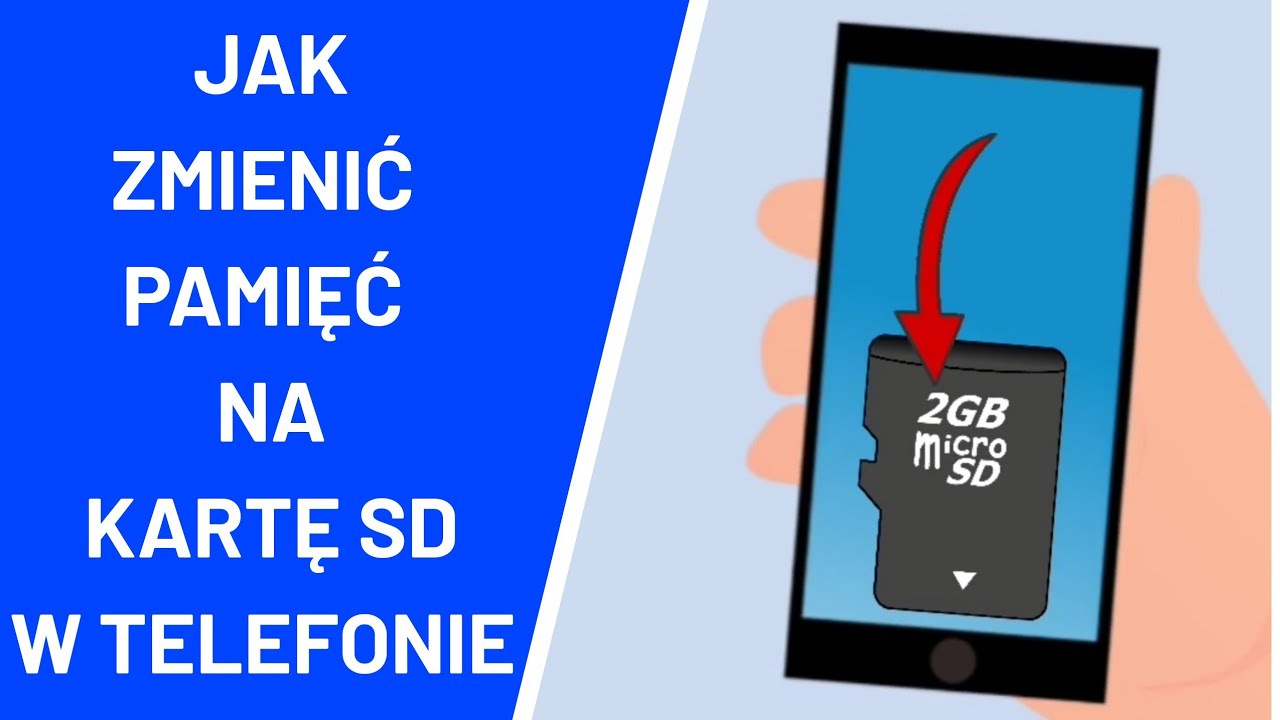 Jak zmienić pamięć na kartę SD w telefonie ? - YouTube