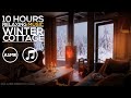 10 hours relaxing music in winter cottage | best relaxing music 2021|  ken ambience