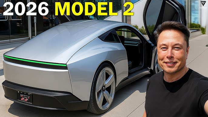 2026 Tesla Model 2 $15,990 BIG Updates Design & Battery Gen 2! Elon Musk Confirms Release! - YouTube