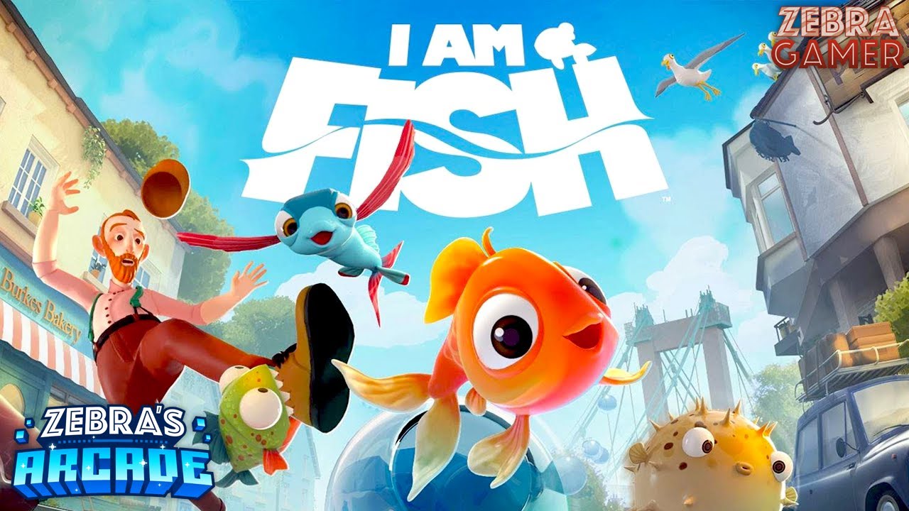 I Am Fish Gameplay Zebra's Arcade! YouTube