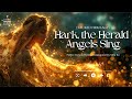 Hark the Herald Angels Sing lyrics | Christmas Hymn | Majestic Christian Worship for Prayer &amp; Sleep
