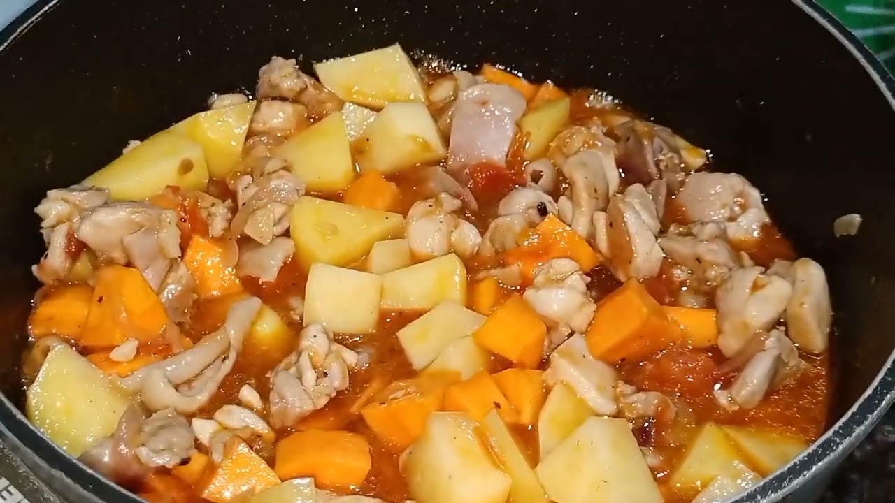 Курица афритада | Мой вариант | Домашняя еда | Провинциальная жизнь #кулинария #еда