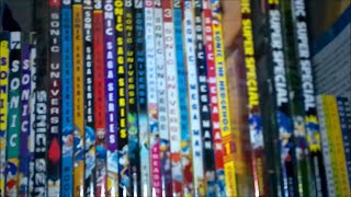 A Look At The Sonic Comic Collections Between Both Archie Comics And IDW Comics.
