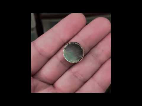 Перламутр срібна каблучка, 2572КП, відео 1