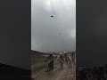 Rally downhill bike crash