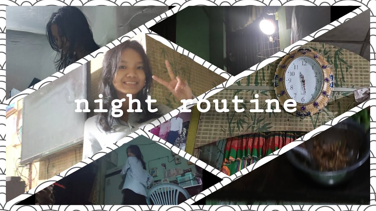 night routine - YouTube