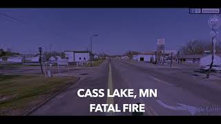 One Man Dies In Cass Lake, Minnesota Fire