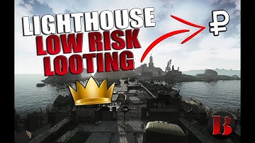 Escape From Tarkov - LOW RISK PMC Lighthouse Loot Guide - Red Merin Car Key Route
