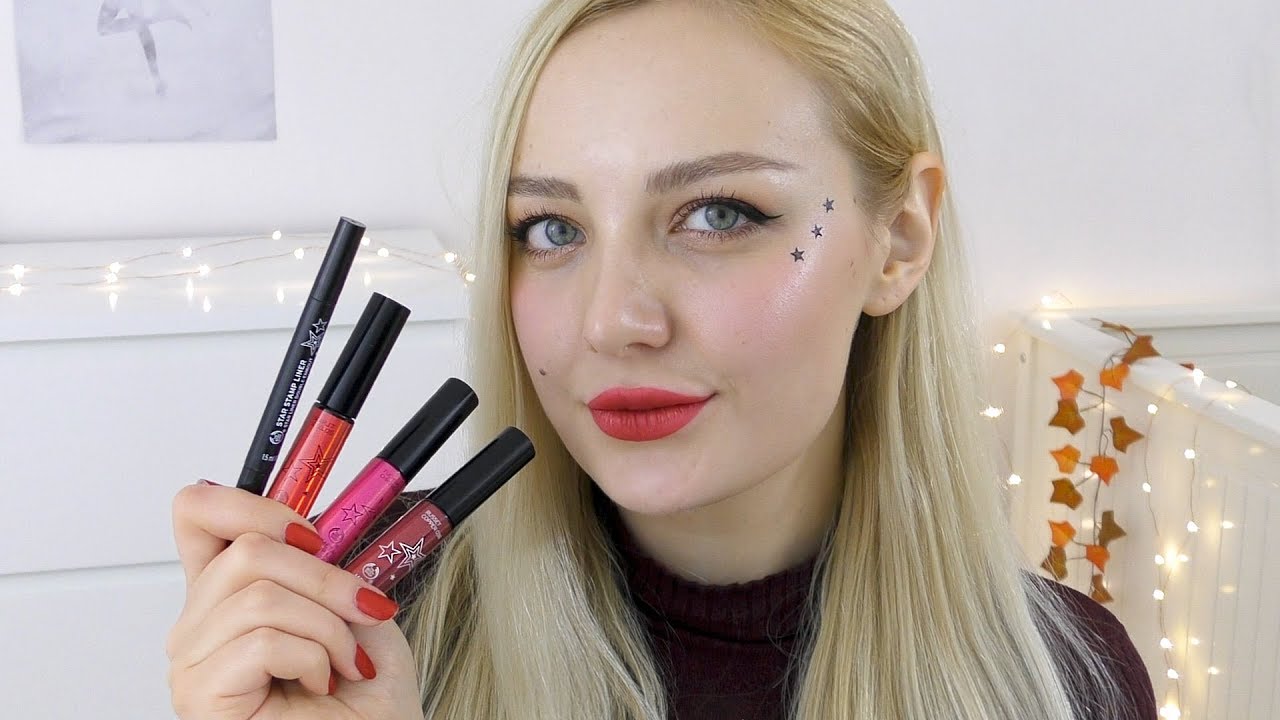 The Body Shop Haul feat Star Stamp Liner & Metal Lip Liquid SWATCHES