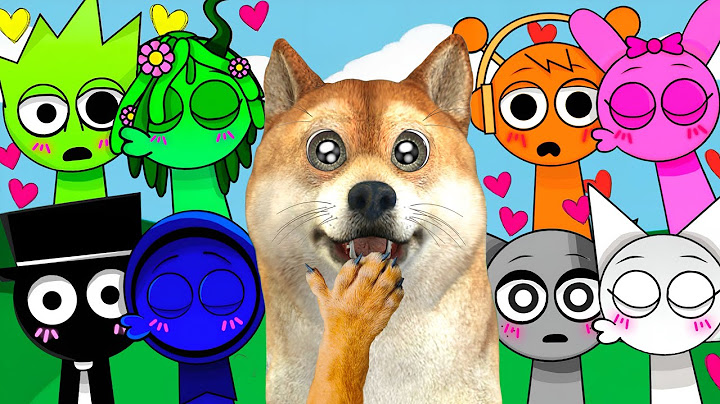TODOS OS CASAIS SPRUNKIS DESBLOQUEADOS! (modo beijo)