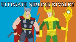 Thor & Loki's Rivalrous History | Marvel's Long Story Short