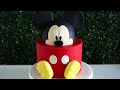 Easy Disney Mickey Mouse Cake!